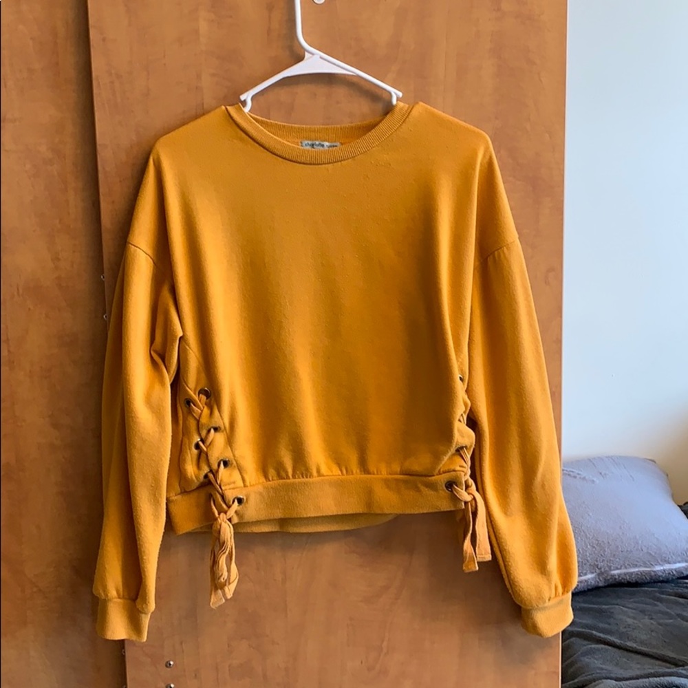 Charlotte Russe cropped sweater